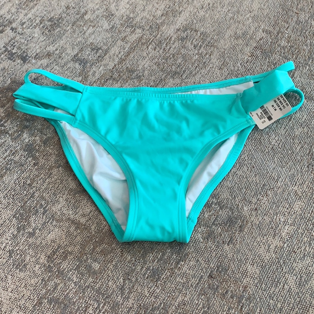 Seafoam green Victoria secret pink swim bottom NWT